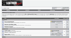 Desktop Screenshot of leather-forum.com